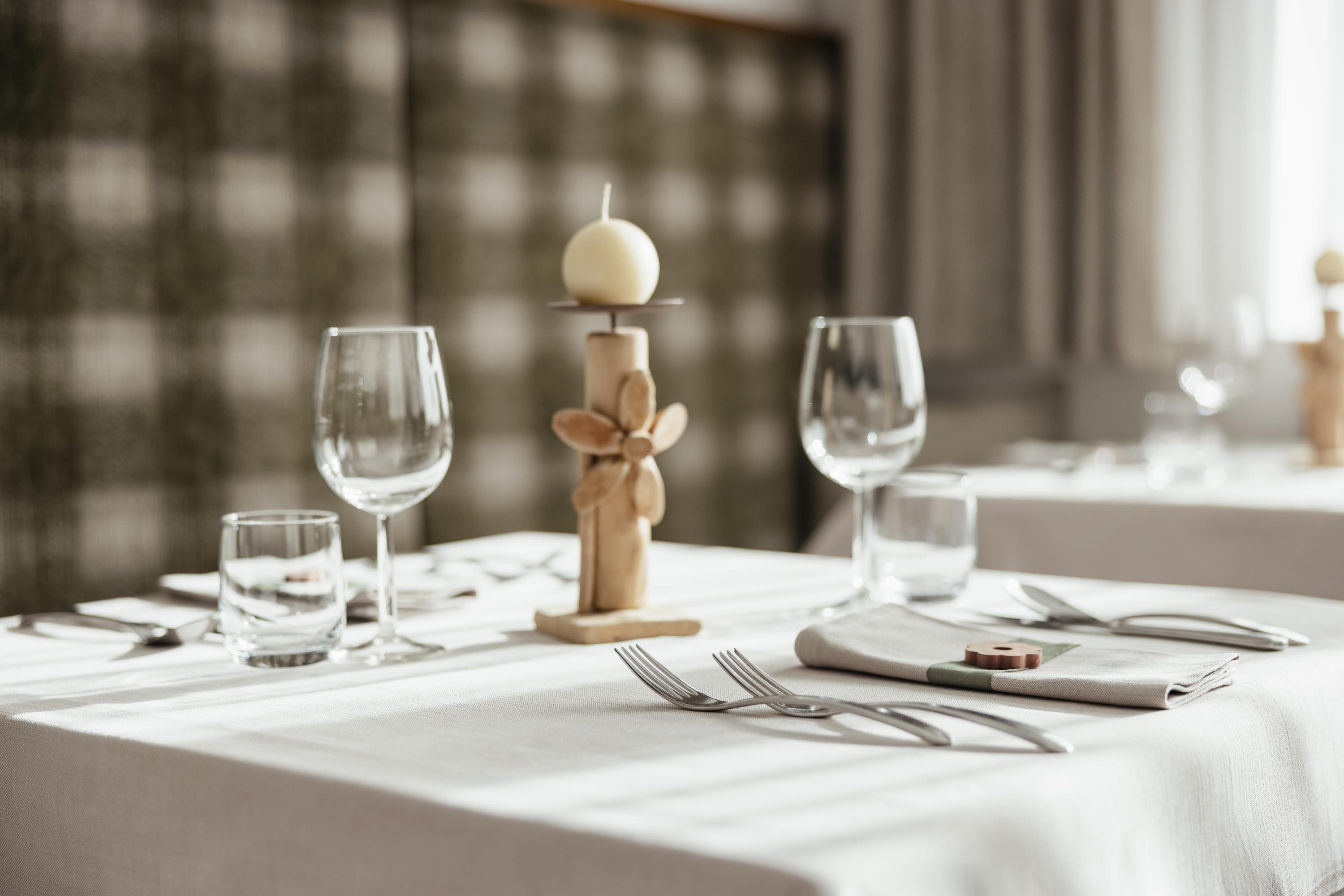 Sala da pranzo dell'hotel