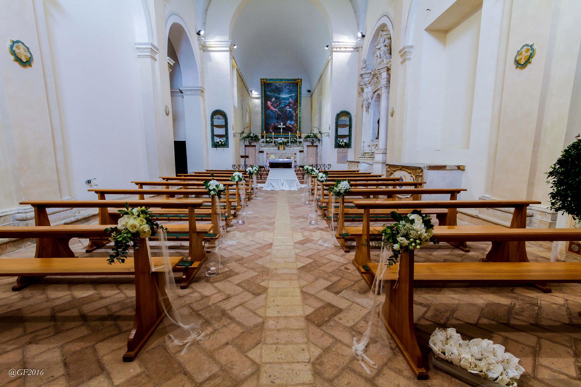 Chiesa in stile tardo manieristico del 1614-1624 presso il resort