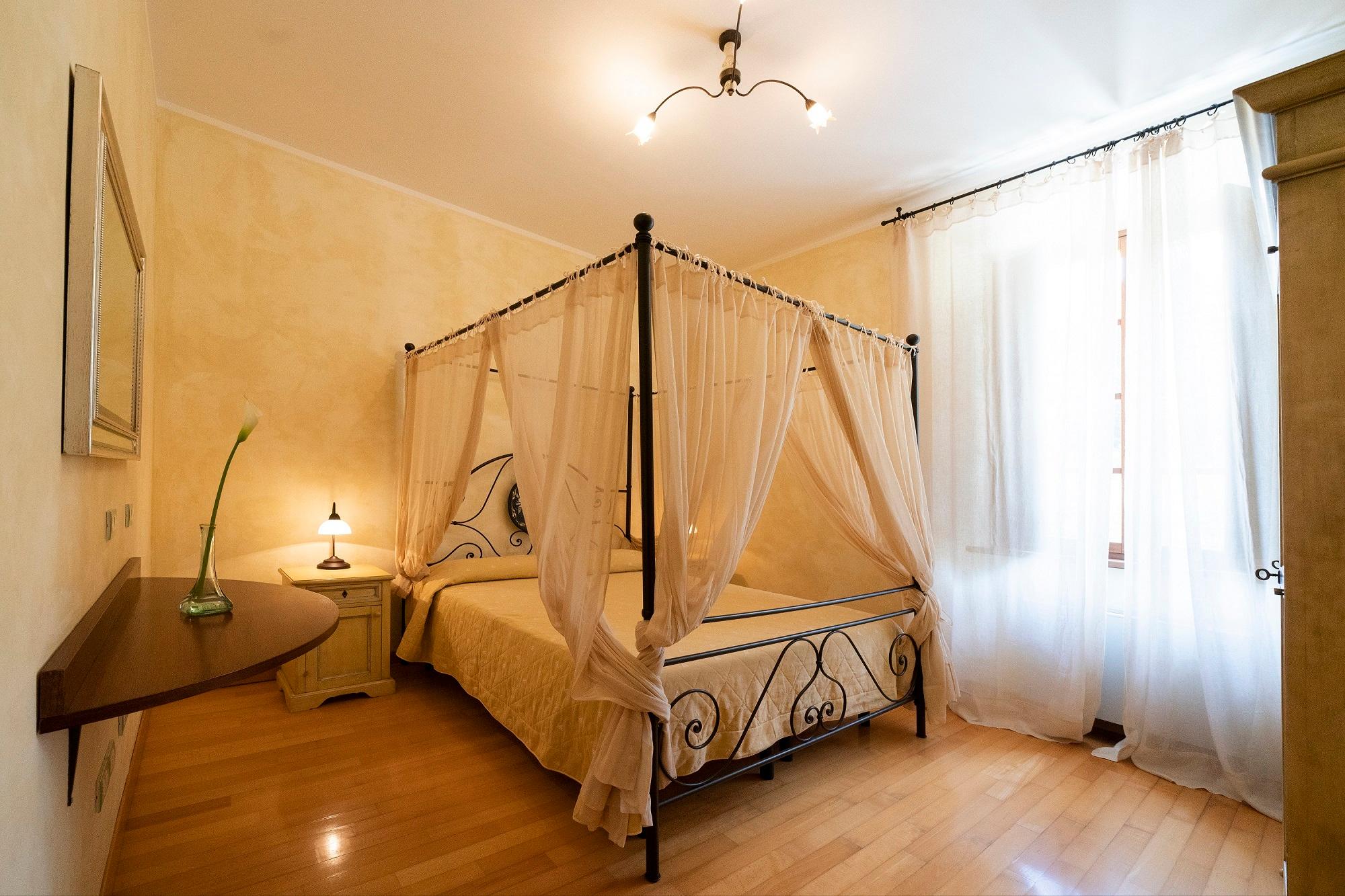 Appartamento La Loggia con due camere da letto matrimoniali e soggiorno