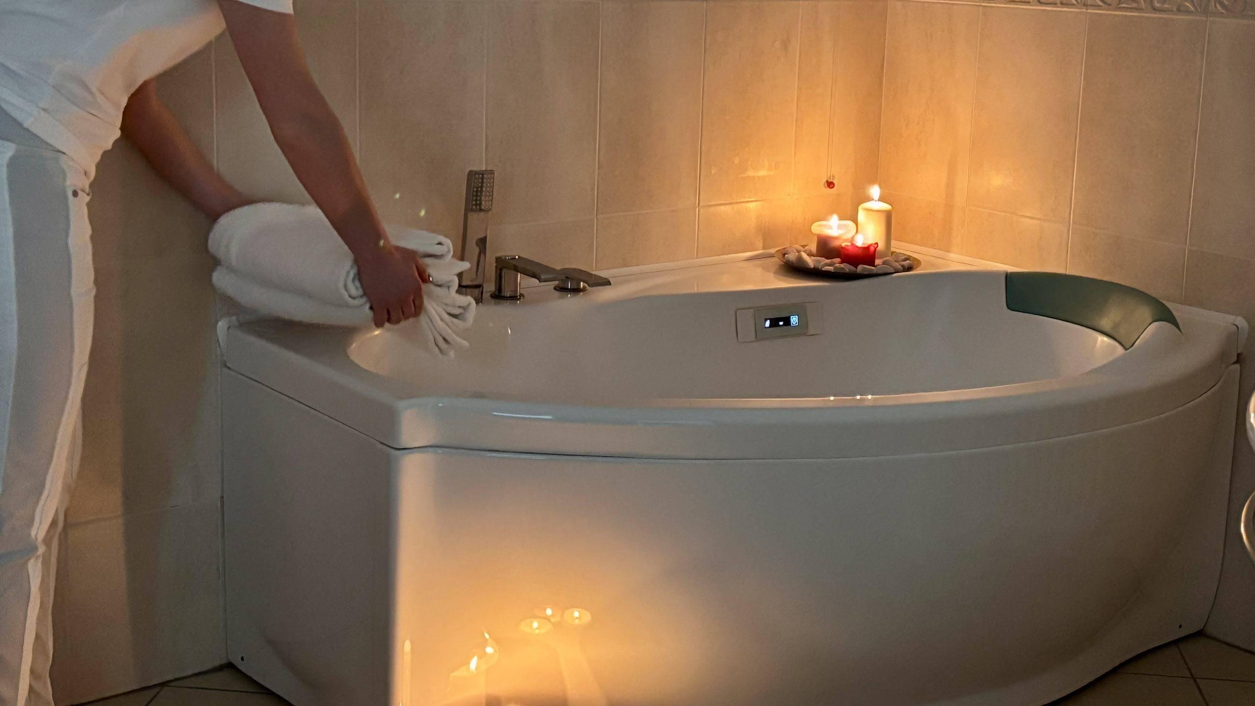 Junior suite con vasca idromassaggio