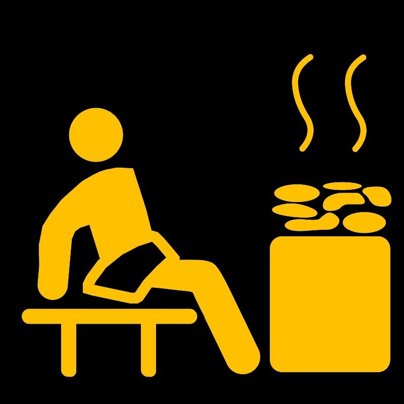 Sauna finlandese a 90° con musica relax