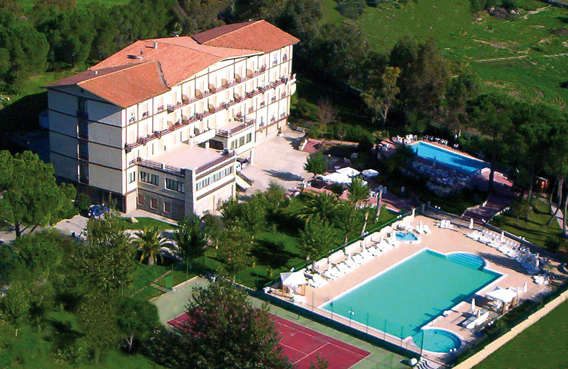 Veduta aerea Terme Aurora