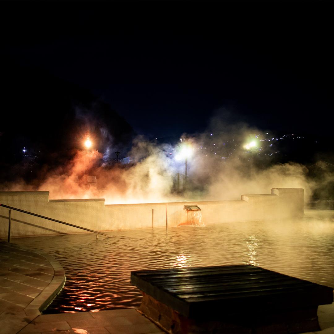 Piscine Termali di sera
