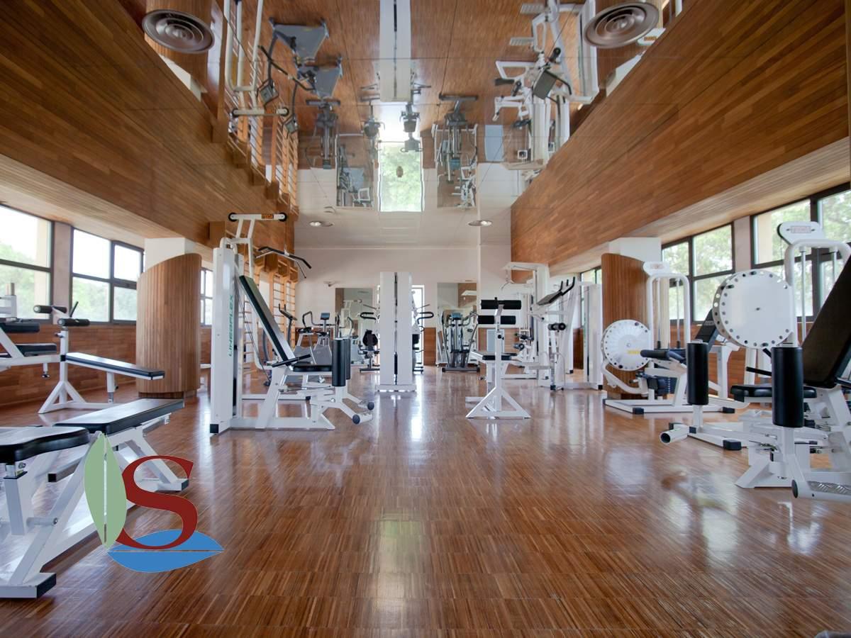 Palestra fitness attrezzata
