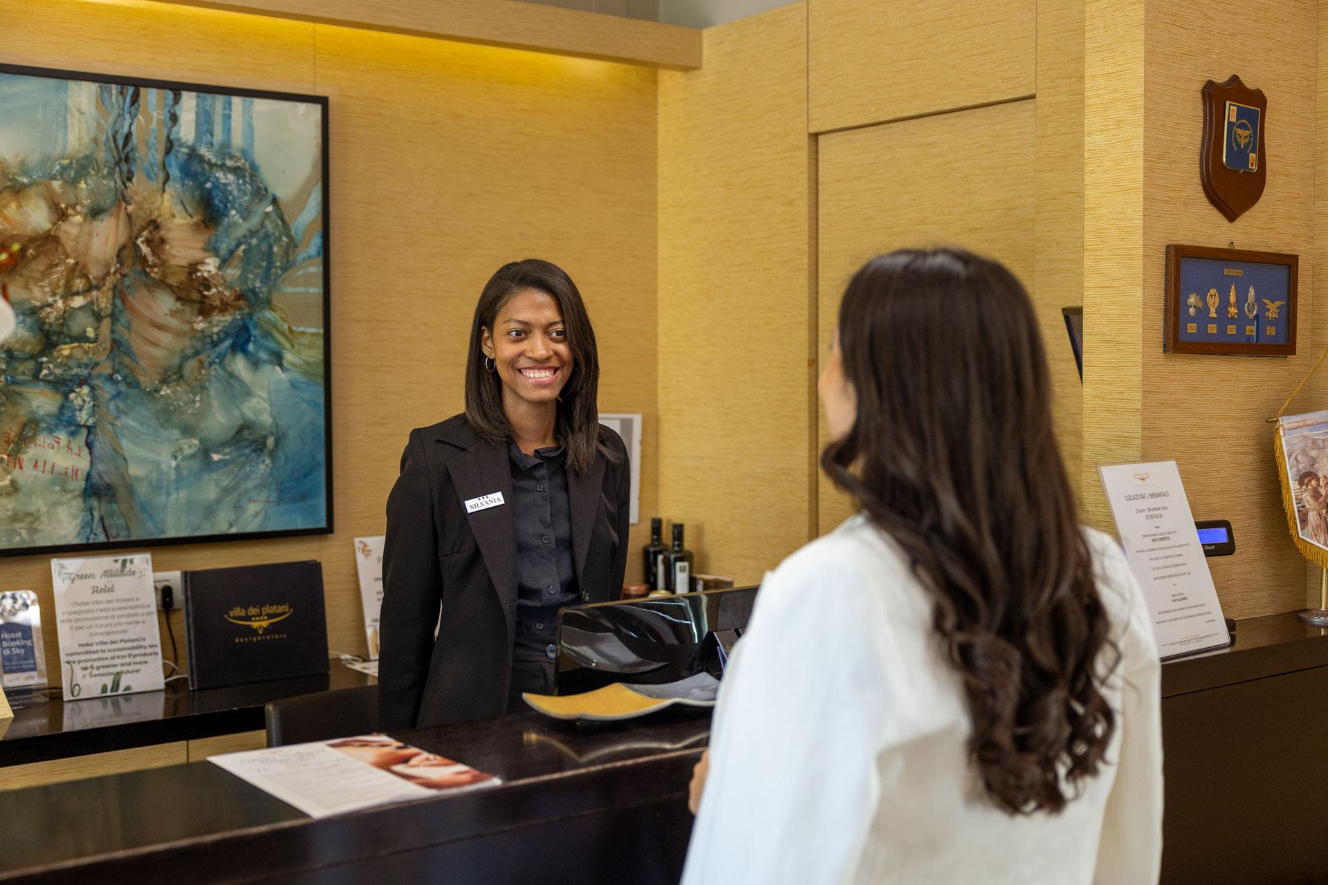 Interni eleganti dell'hotel