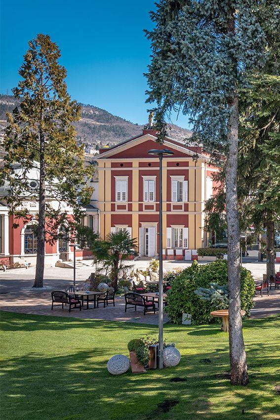 Giardino hotel Villa Madruzzo a Trento