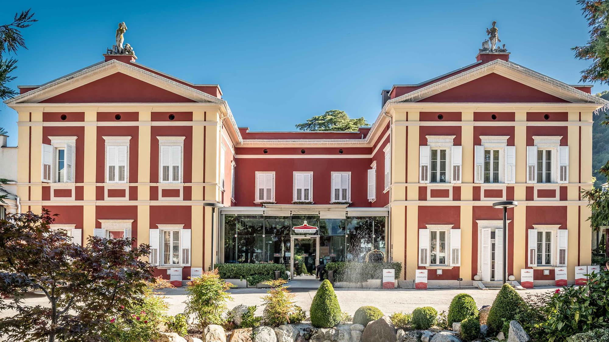Facciata Villa Madruzzo Trento