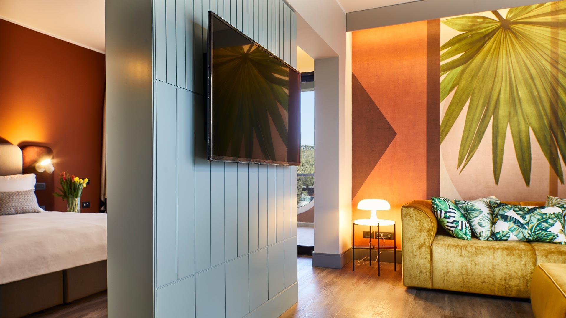 Suite Deluxe con arredamento contemporaneo