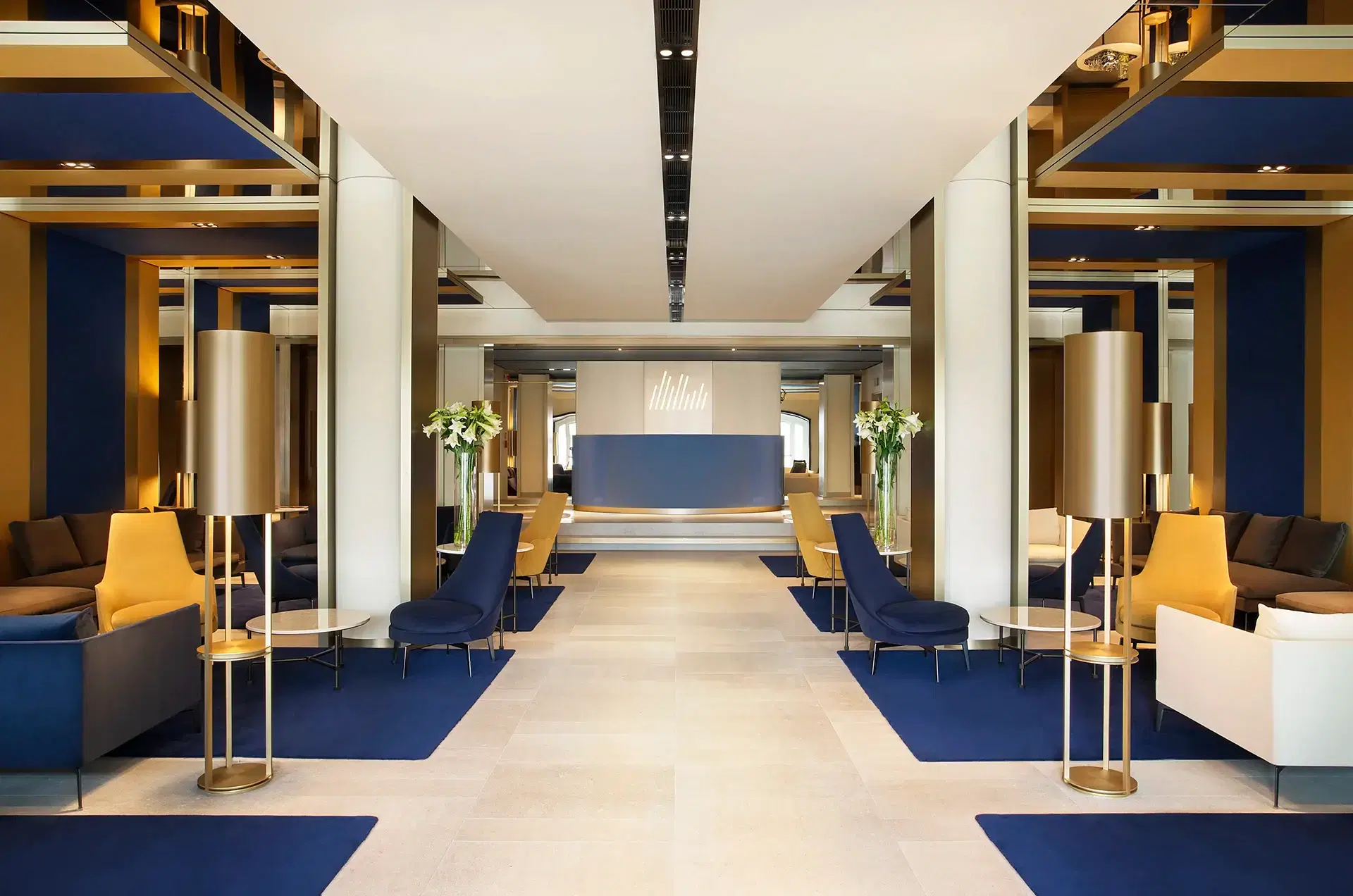 Lobby dell'hotel Tivoli Portopiccolo