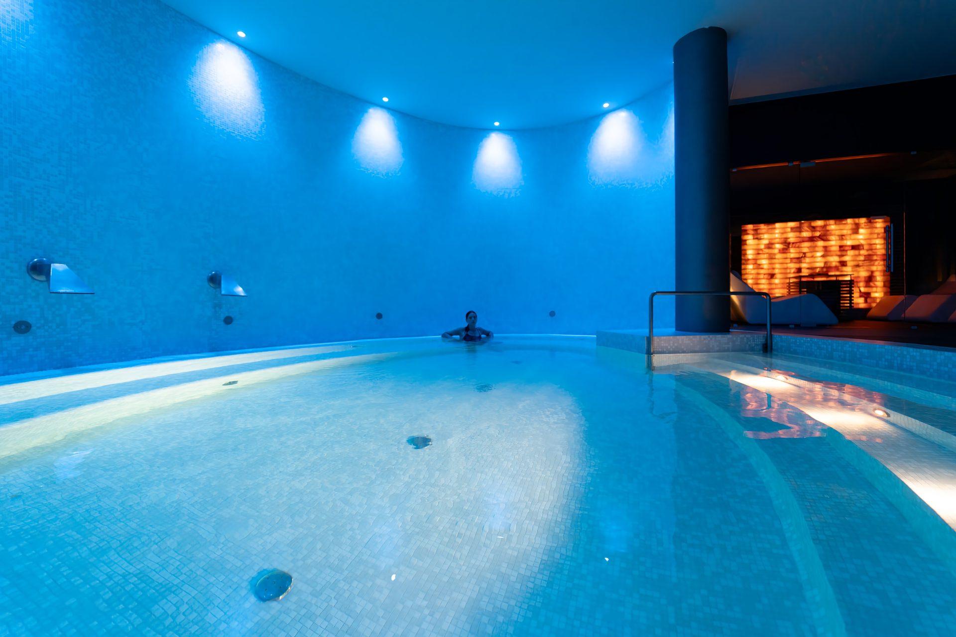 Idromassaggio della spa