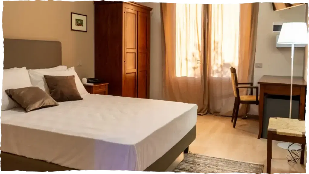 Camera matrimoniale dell'hotel