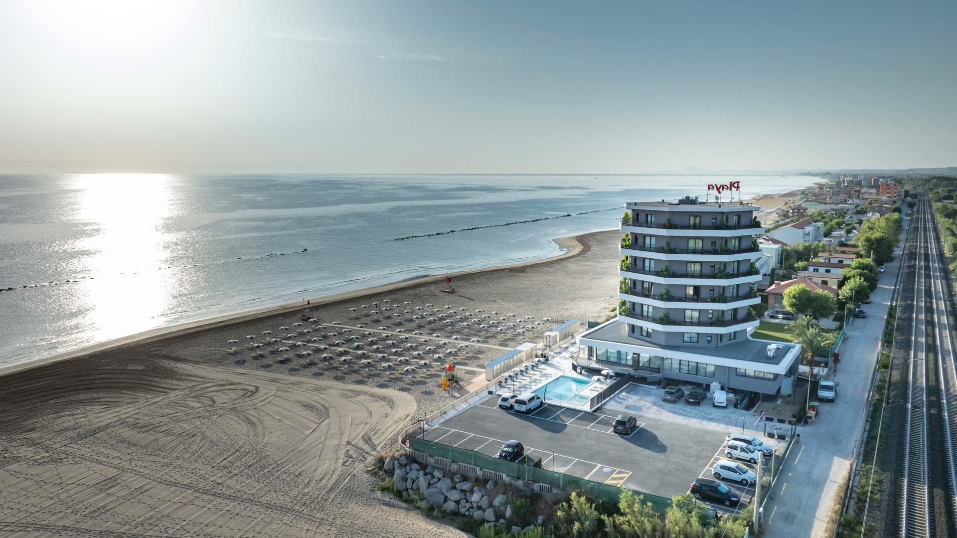 Hotel Playa Suite vista dal mare