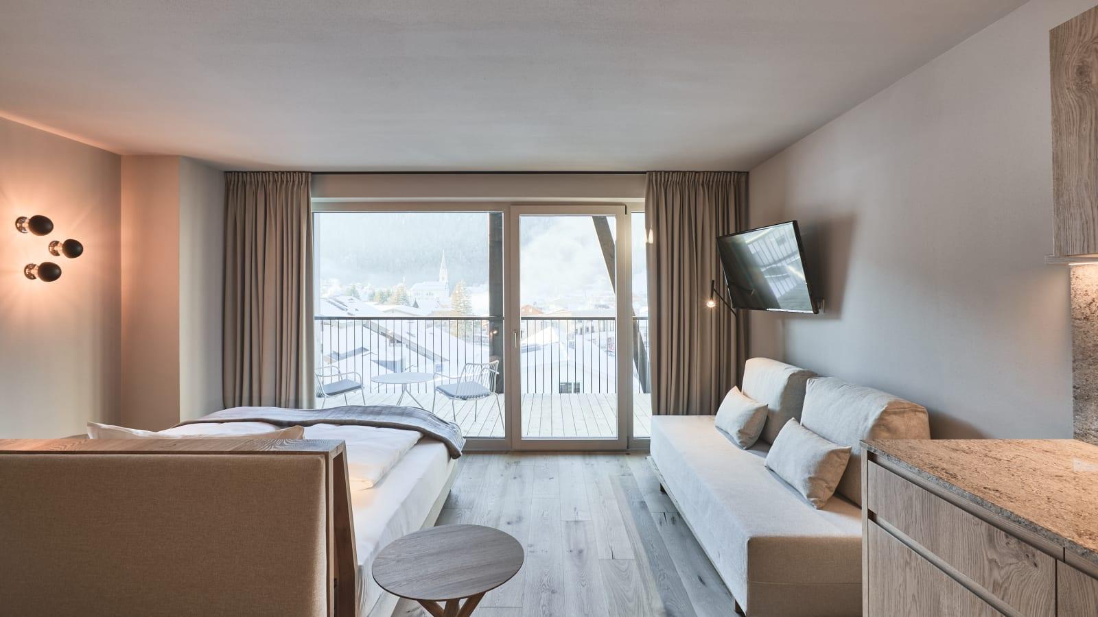 Zona living dell'appartamento AMA Studio