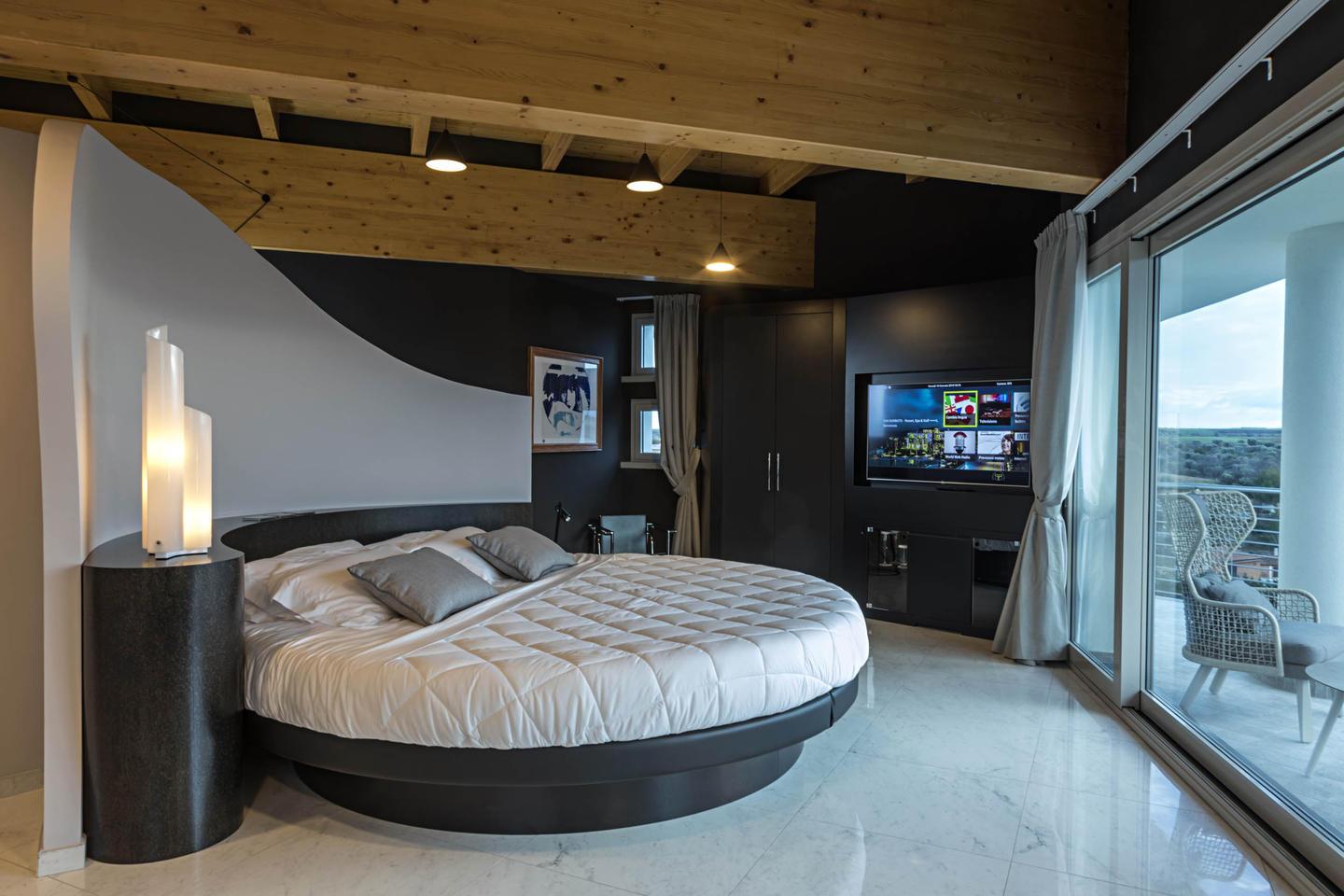 Camera suite con arredamento di lusso