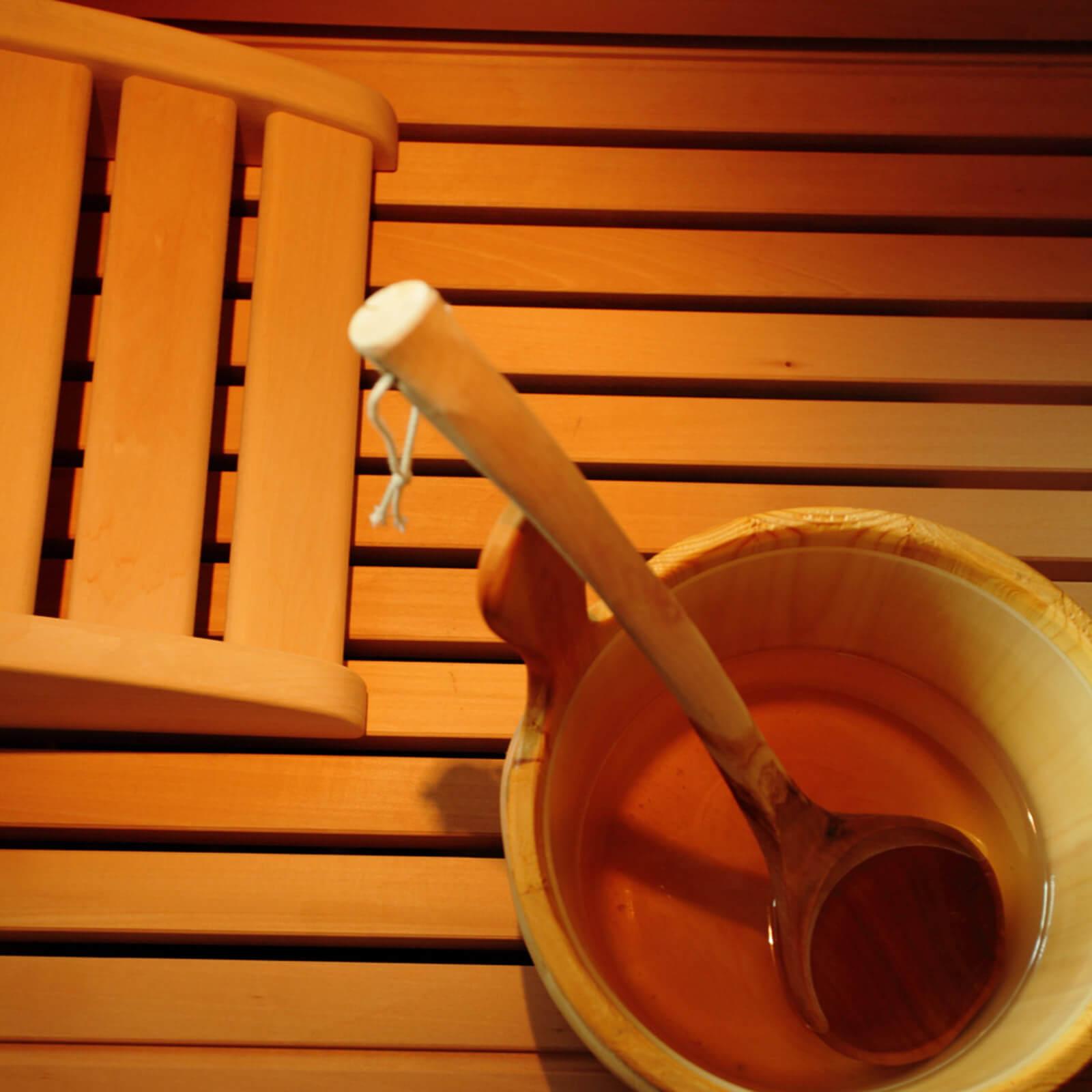 Percorso wellness con saune