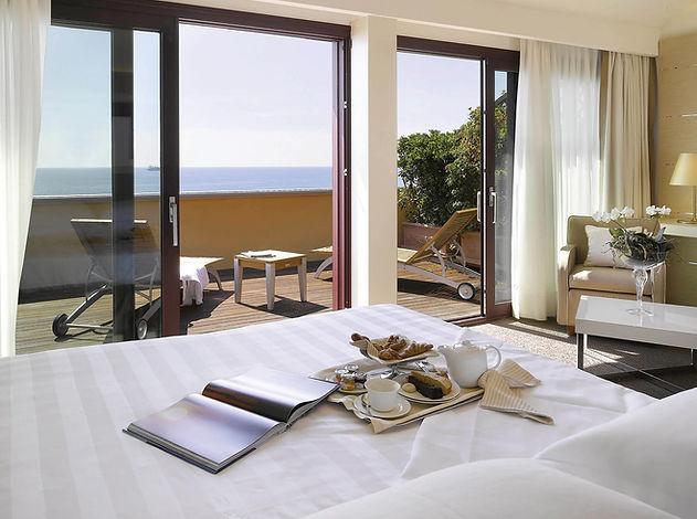 Suite del Grand Hotel Palazzo con eleganti arredi