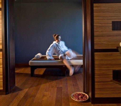 Area wellness con trattamenti