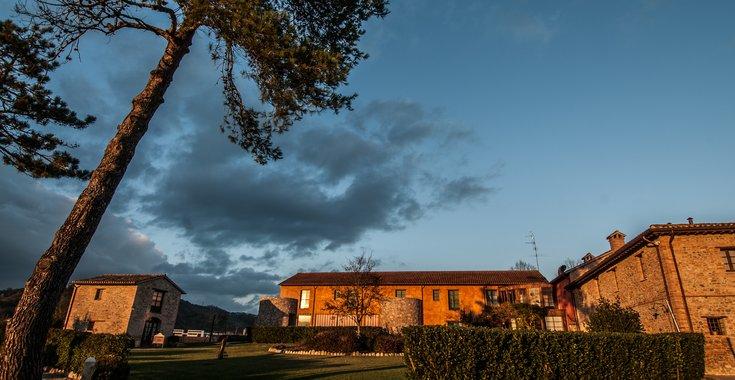 Colline del Montefeltro circondanti la struttura