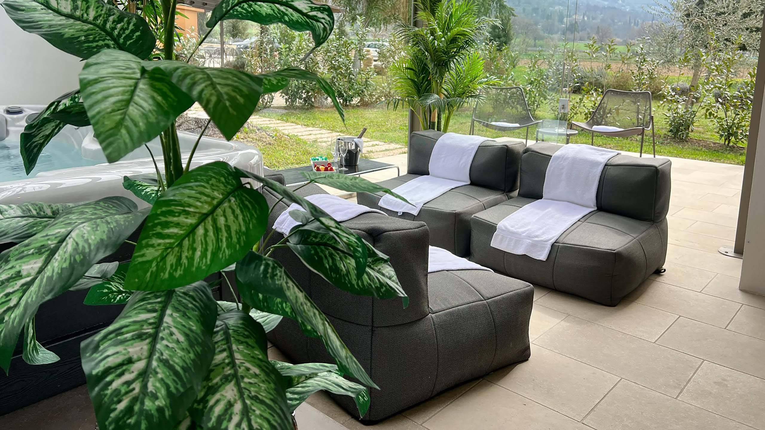 Garden Spa con vasca idromassaggio