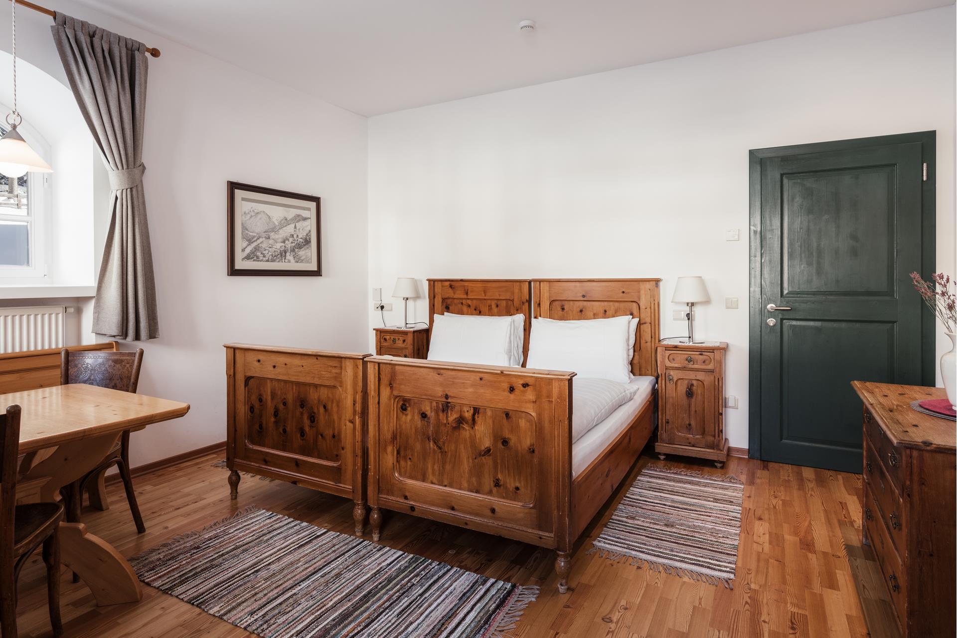 Zona notte della Suite Chalet