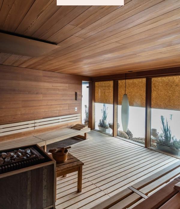 Area Spa con saune e vasche