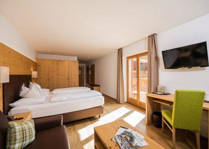 Camera doppia Molignon con balcone