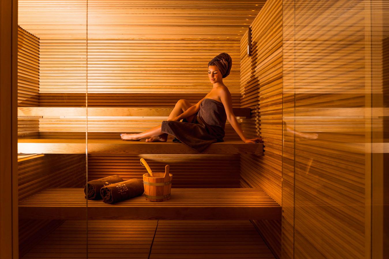 Sauna del centro benessere