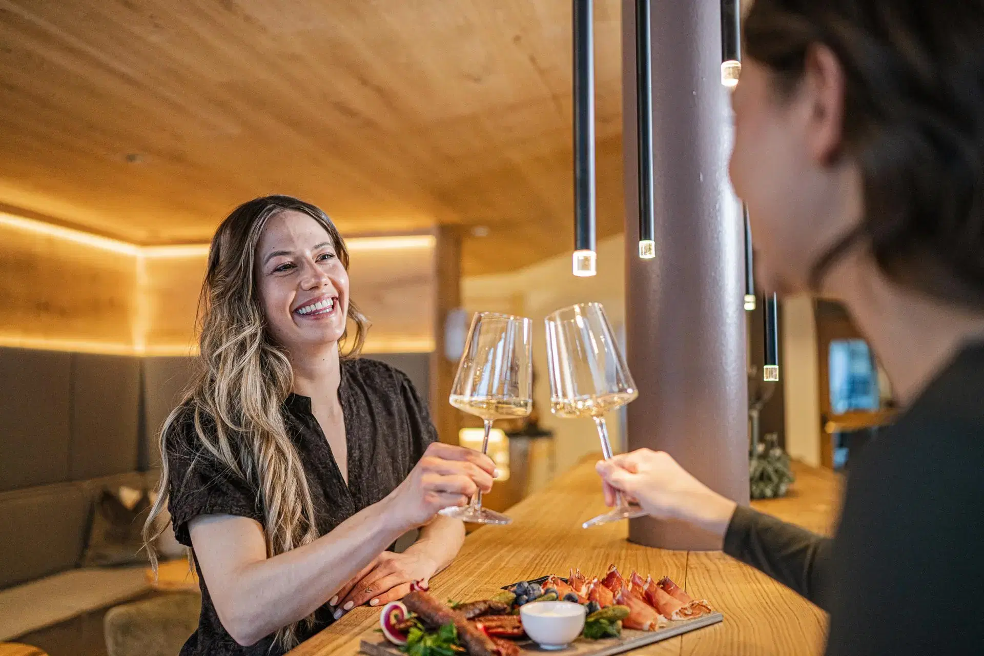 Ristorante con vista e piatti tipici