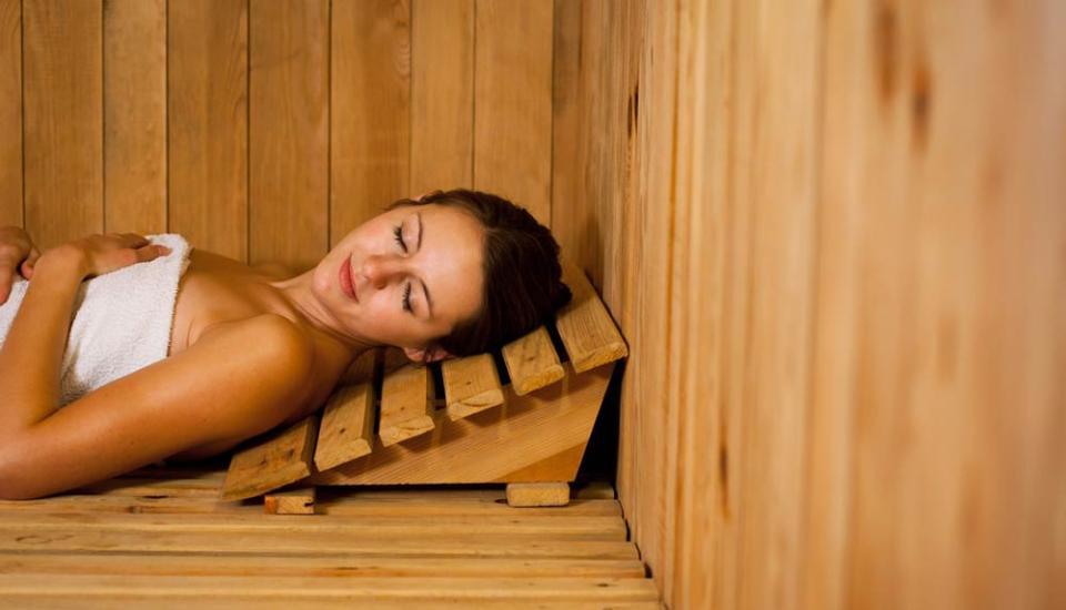 Sauna finlandese della SPA