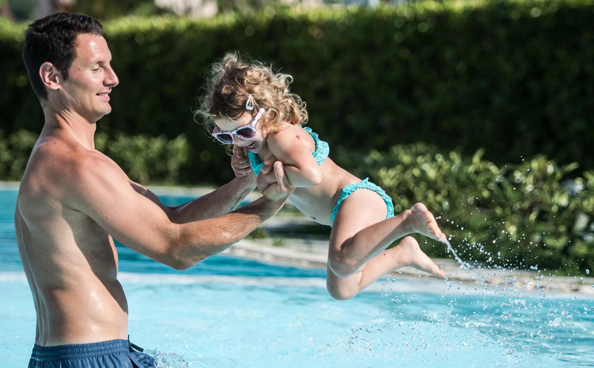 Piscina Laguna del resort