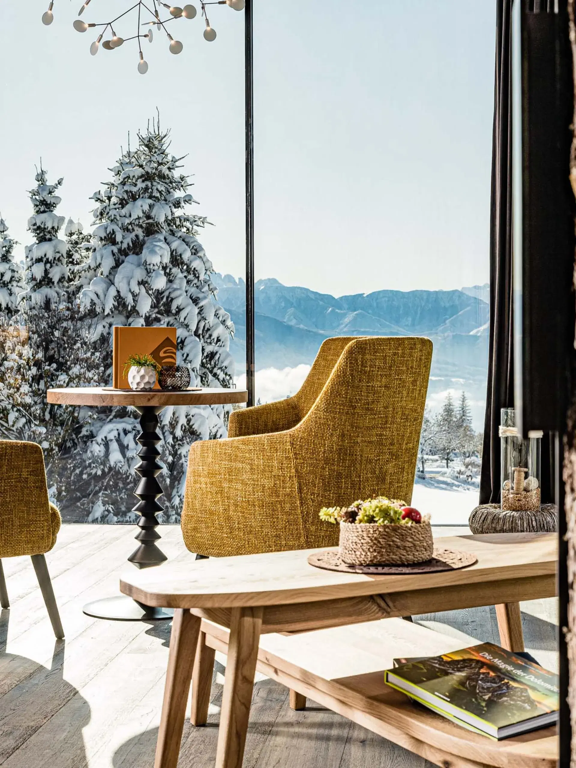 Biblioteca con vista panoramica