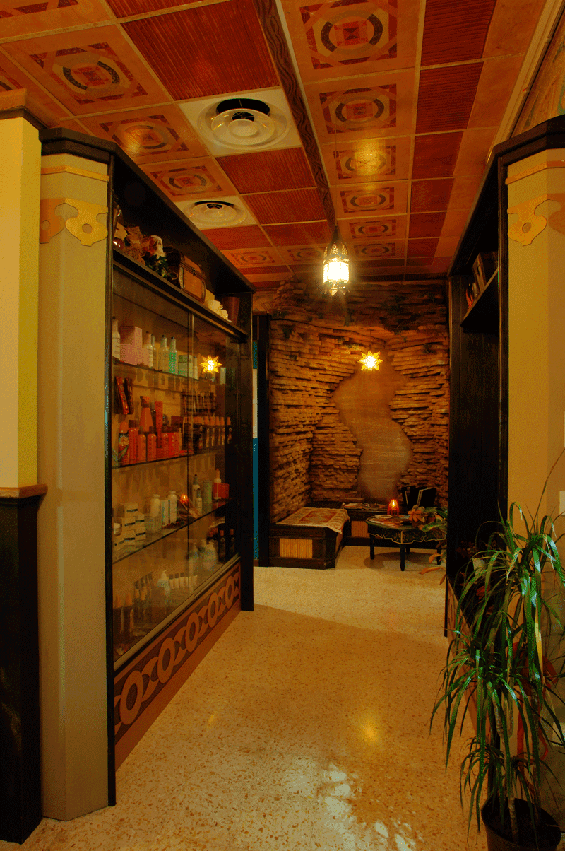 Interno centro benessere