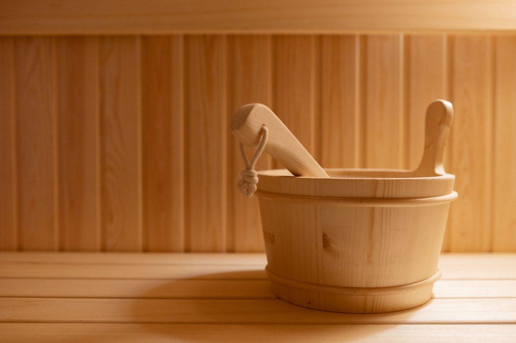 Area benessere della spa con cromoterapia