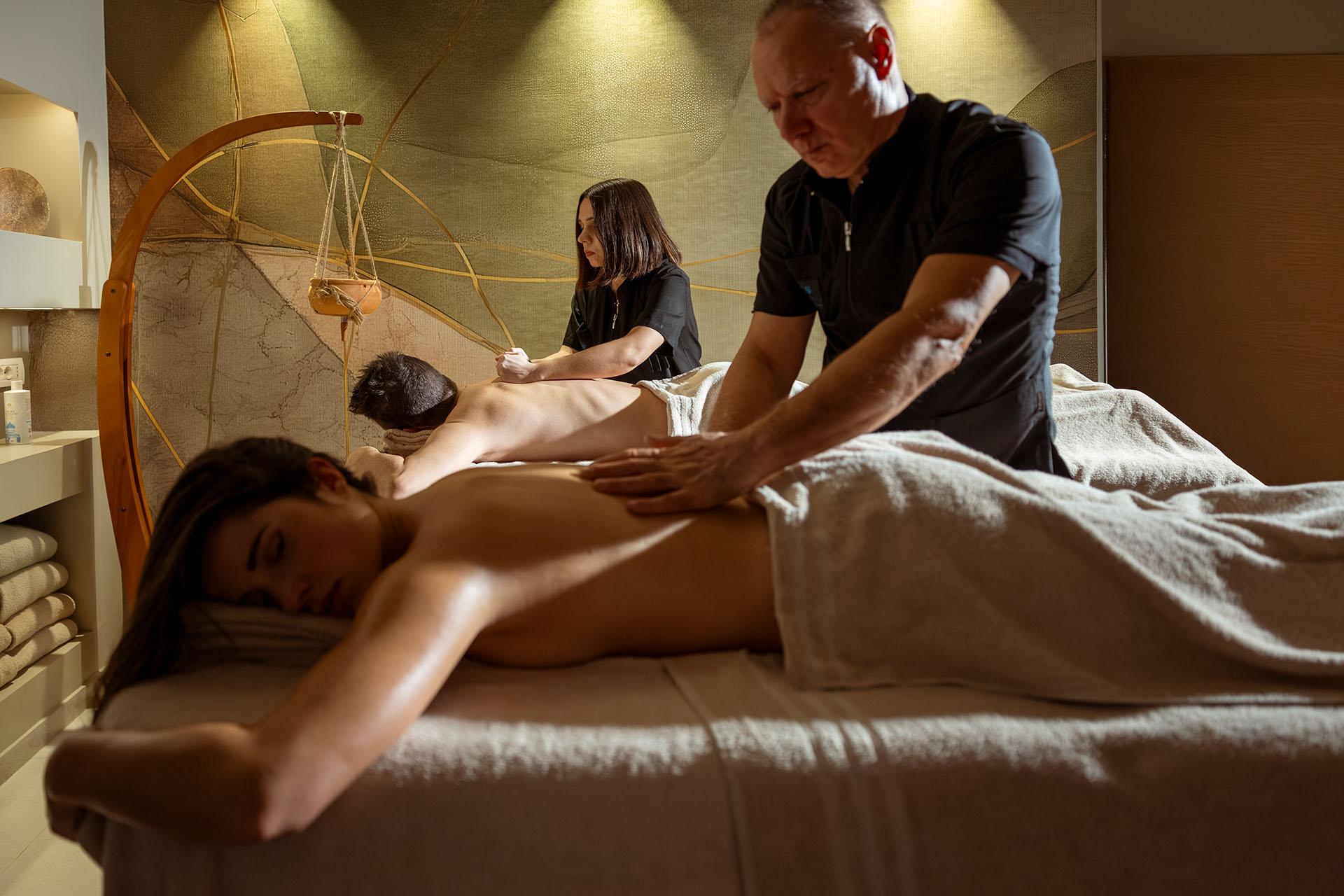 Massaggio di coppia nella SPA