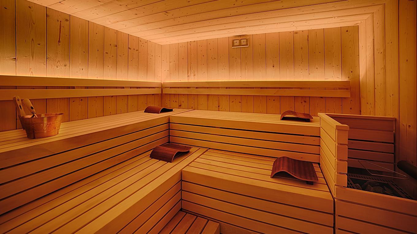 Sauna centro benessere