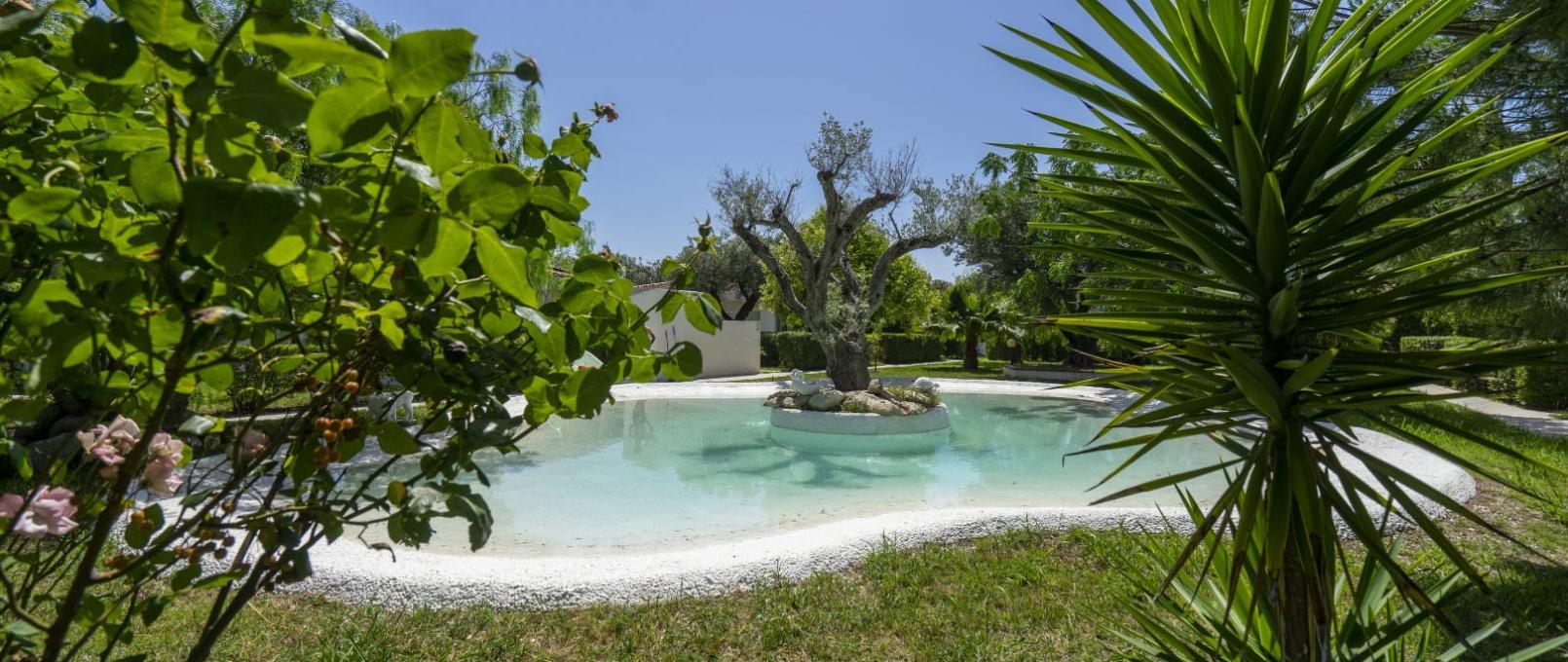 Vista generale del villaggio Borgo degli Ulivi