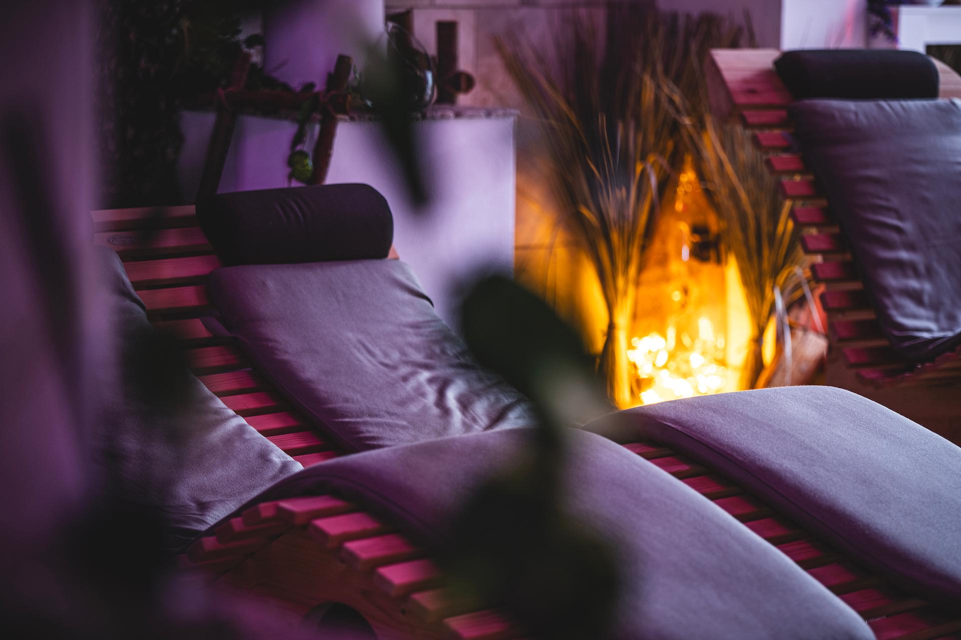 Area relax della spa